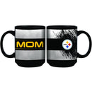 15oz Black Mom Mug | Pittsburgh Steelers NFL, OldProduct, Pittsburgh Steelers, PST 888966285118 $13