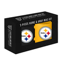 Home/Away Mug Steelers
CurrentProduct, Home&Office_category_All, NFL, Pittsburgh Steelers, PSTHome&Office_category_Gift-Sets
The Memory Company