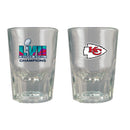 2oz Fluted Shot Direct Print | Superbowl Champions Kansas City Chiefs