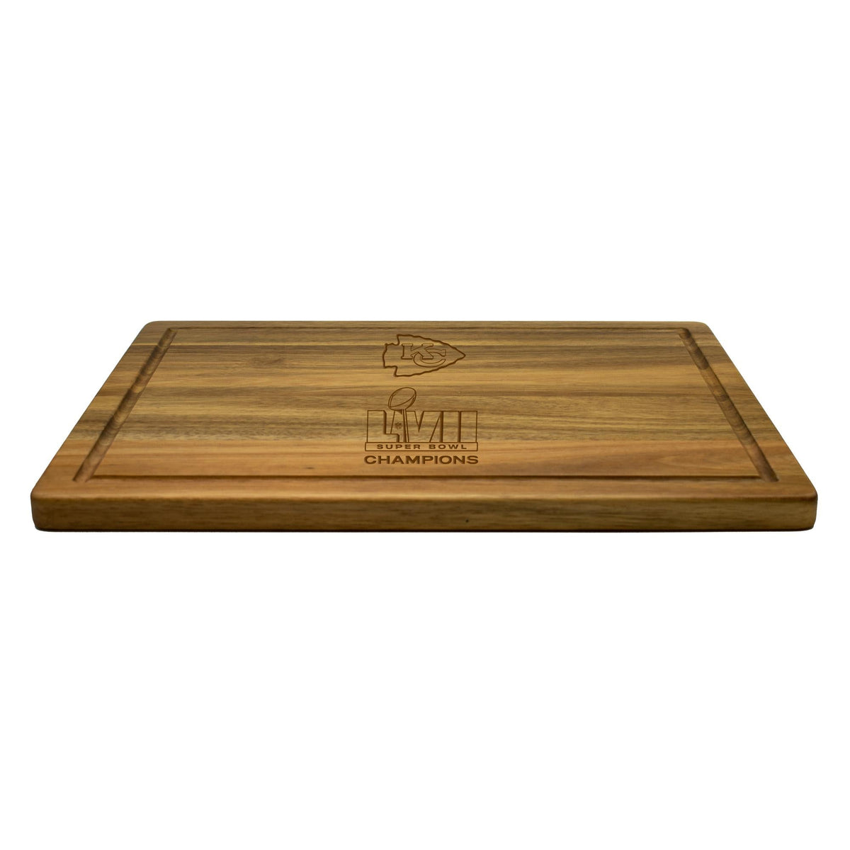 Acacia Cutting & Serving Board | Superbowl Champions Kansas City Chiefs