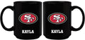 15oz Black Mug Basic | San Francisco 49ers CurrentProduct, Drinkware_category_All, NFL, San Francisco 49ers, SFF 687746962214 $15.49