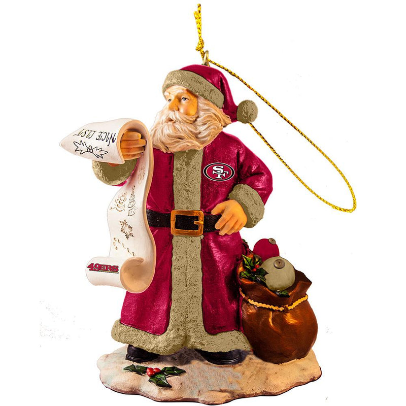 2015 Naughty Nice List Santa Ornament | San Francisco 49ers
Holiday_category_All, NFL, OldProduct, San Francisco 49ers, SFF
The Memory Company