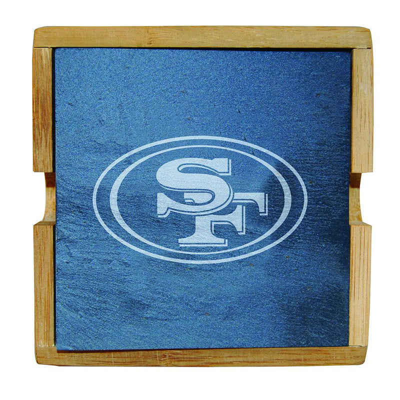 Slate Sq Coaster Set 49ERS
CurrentProduct, Home&Office_category_All, NFL, San Francisco 49ers, SFF
The Memory Company
