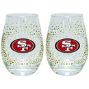 2 Pack Glitter Stemless Wine Tumbler | 49ERS
NFL, OldProduct, San Francisco 49ers, SFF
The Memory Company