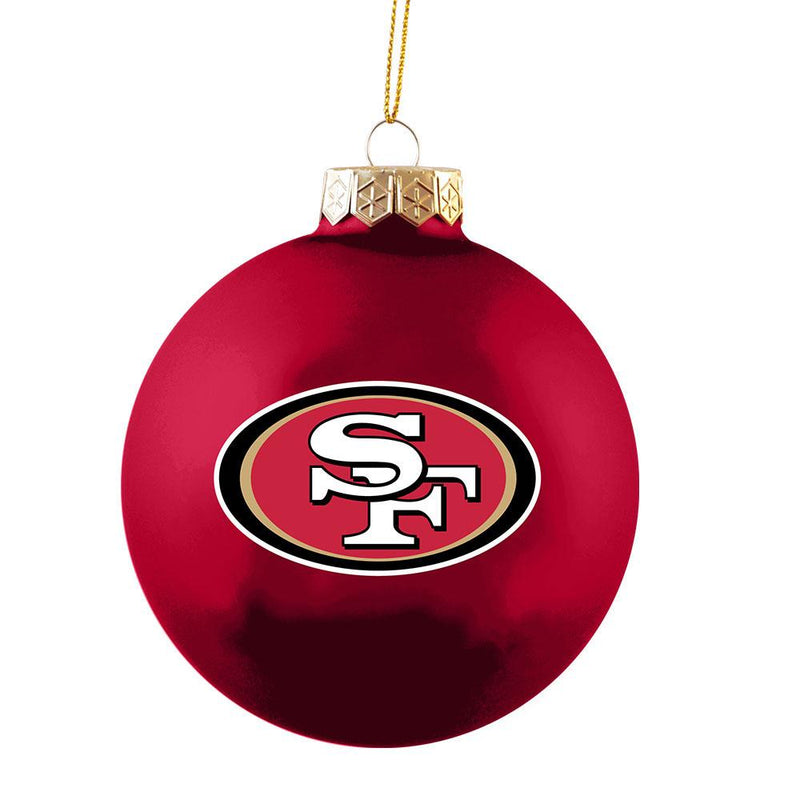 4 Inch Glass Ball Ornament | San Francisco 49ers
NFL, OldProduct, San Francisco 49ers, SFF
The Memory Company