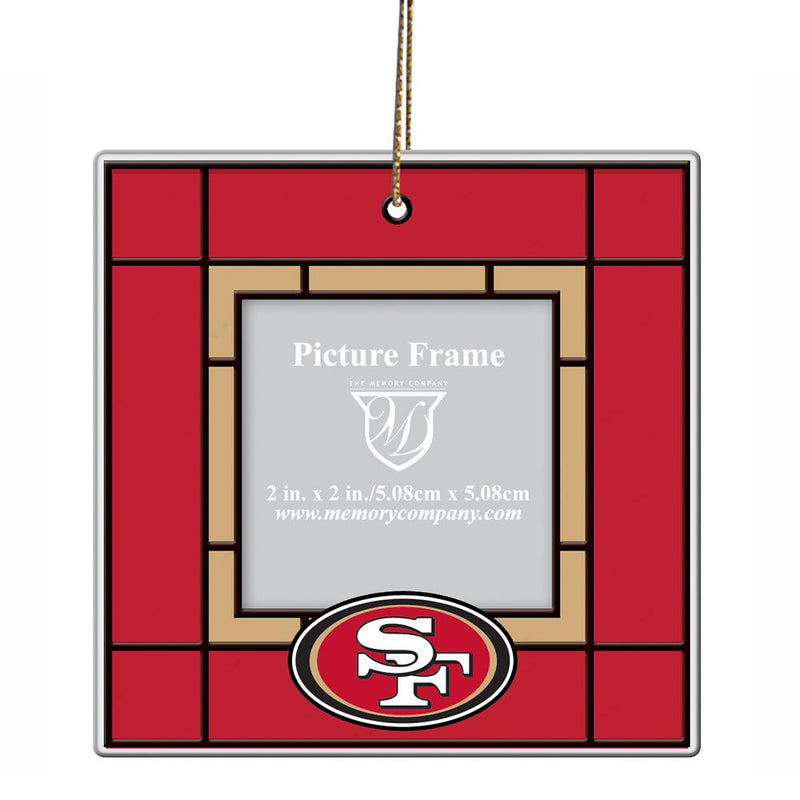 Art Glass Frame Ornament | San Francisco 49ers
NFL, OldProduct, San Francisco 49ers, SFF
The Memory Company