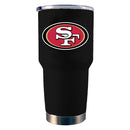 30oz Black Stainless Steel Tumbler | San Francisco 49ers