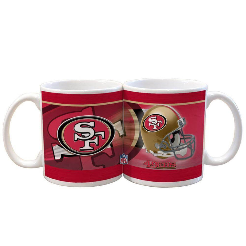 11oz White Helmet Mug | San Francisco 49ers NFL, OldProduct, San Francisco 49ers, SFF 687746753126 $10