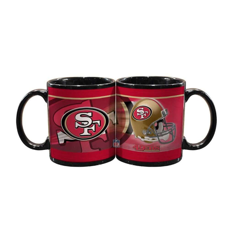 11oz Black 2 Pack Helmet Mug | San Francisco 49ers NFL, OldProduct, San Francisco 49ers, SFF 687746754727 $22