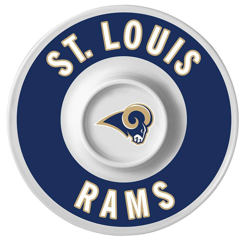 12 Inch Melamine Serving Dip Tray | St Louis Rams NFL, OldProduct, SLR 687746449111 $10