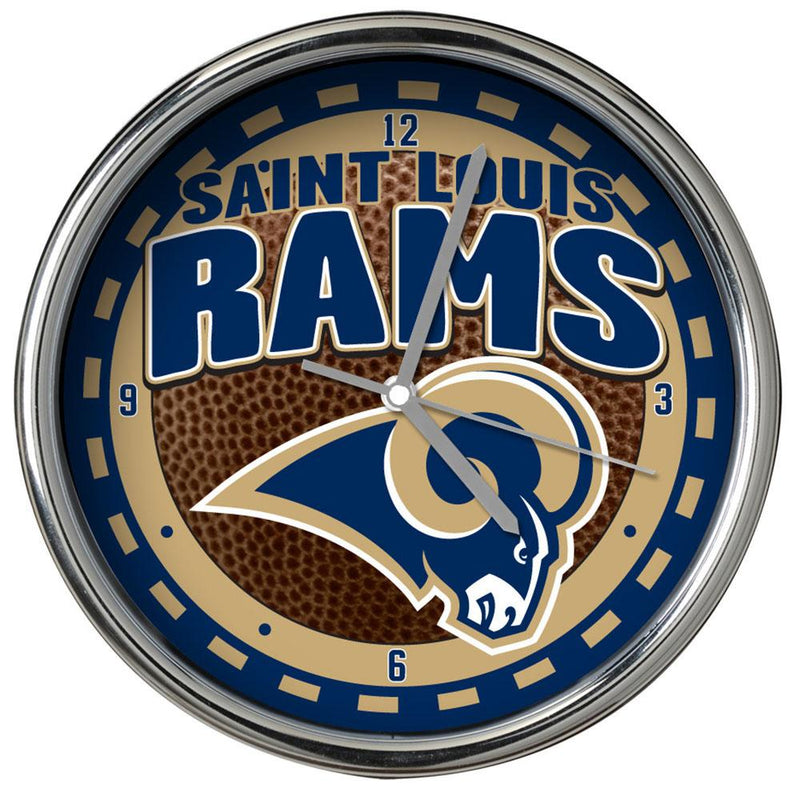 Chrome Clock 4 | St Louis Rams
NFL, OldProduct, SLR
The Memory Company