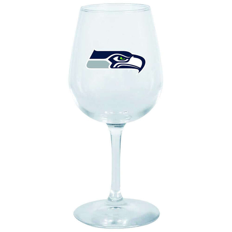 12.75oz Stem Dec Wine Glass | Seattle Seahawks Holiday_category_All, NFL, OldProduct, Seattle Seahawks, SSH 888966057494 $12