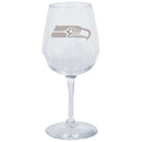 12.75oz Stemmed Wine Glass | Seattle Seahawks CurrentProduct, Drinkware_category_All, NFL, Seattle Seahawks, SSH 194207629932 $13.99
