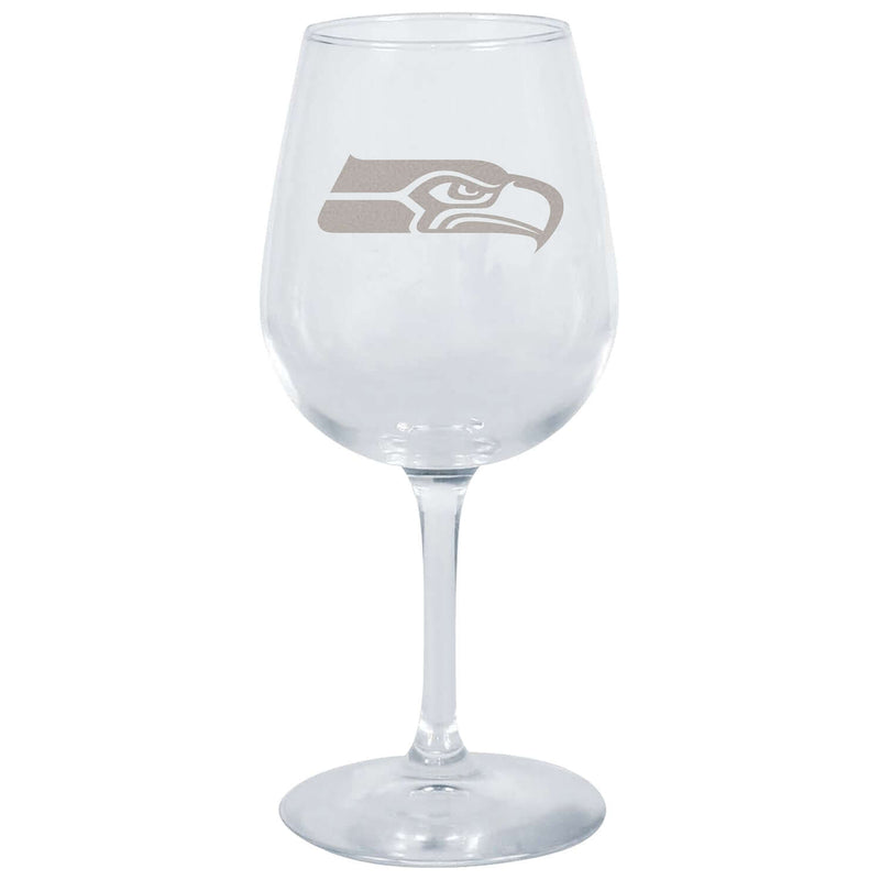 12.75oz Stemmed Wine Glass | Seattle Seahawks CurrentProduct, Drinkware_category_All, NFL, Seattle Seahawks, SSH 194207629932 $13.99