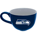 15oz Latte Mug | Seattle Seahawks CurrentProduct, Drinkware_category_All, NFL, Seattle Seahawks, SSH 888966725911 $16.49