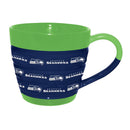 14oz Banded Mug | Seattle Seahawks NFL, OldProduct, Seattle Seahawks, SSH 888966725935 $16