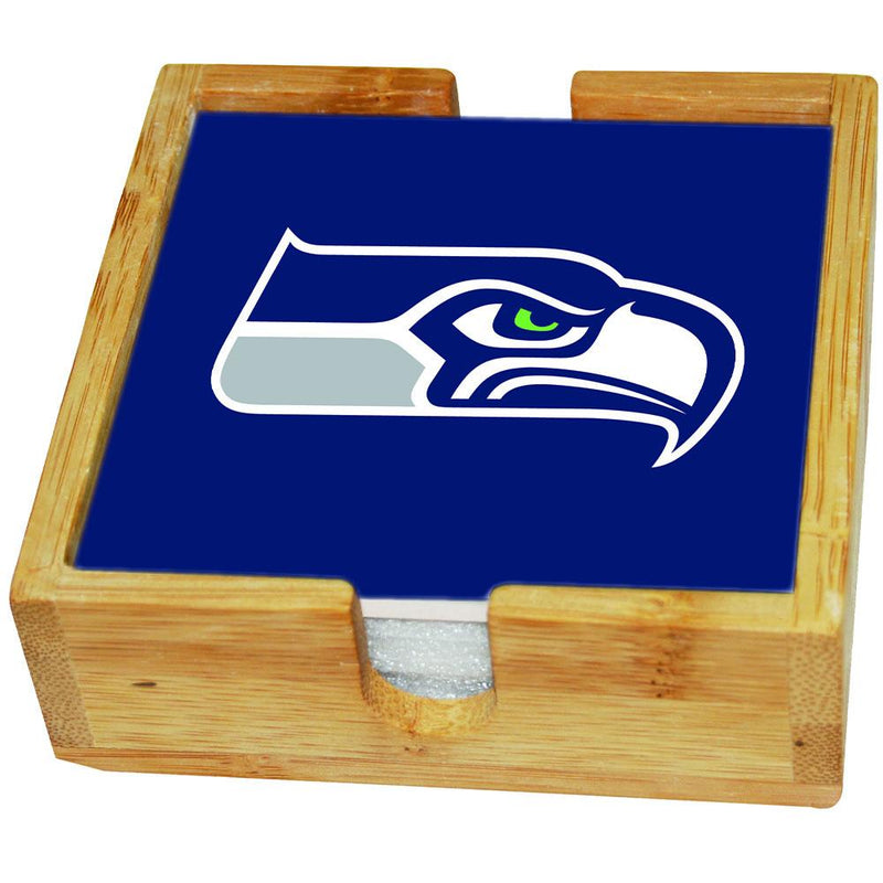 Square Coaster w/Caddy | SEAHAWKS
NFL, OldProduct, Seattle Seahawks, SSH
The Memory Company