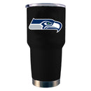 30oz Black Stainless Steel Tumbler | Seattle Seahawks