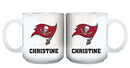 11oz White Personalized Ceramic Mug | Tampa Bay Buccaneers CurrentProduct, Custom Drinkware, Drinkware_category_All, Gift Ideas, NFL, Personalization, Personalized_Personalized, Tampa Bay Buccaneers, TBB 194207442470 $20.11