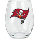 15oz Stemless Glass Tumbler | Tampa Bay Buccaneers