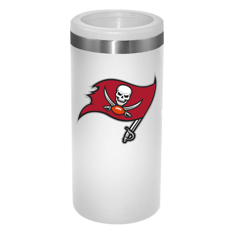 12oz White Slim Can Holder | Tampa Bay Buccaneers