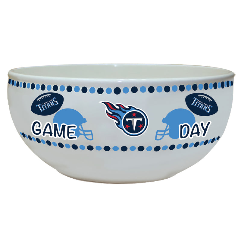 Large Game Day Ceramic Bowl | Tennessee Titans