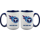 15oz Inner Color Personalized Ceramic Mug | Tennessee Titans 2790PER, CurrentProduct, Drinkware_category_All, NFL, Personalized_Personalized, Tennessee Titans, TTI  $27.99