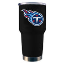 30oz Black Stainless Steel Tumbler | Tennessee Titans