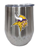 12oz Stainless Steel Stemless Diamond Tumbler | Minnesota Vikings CurrentProduct, Drinkware_category_All, Minnesota Vikings, NFL, VIK 888966677098 $28.49