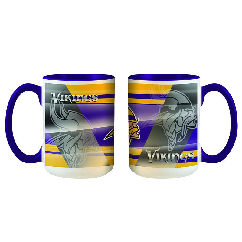 15oz Inner Color Shadow Mug | Minnesota Vikings Minnesota Vikings, NFL, OldProduct, VIK 888966963870 $14
