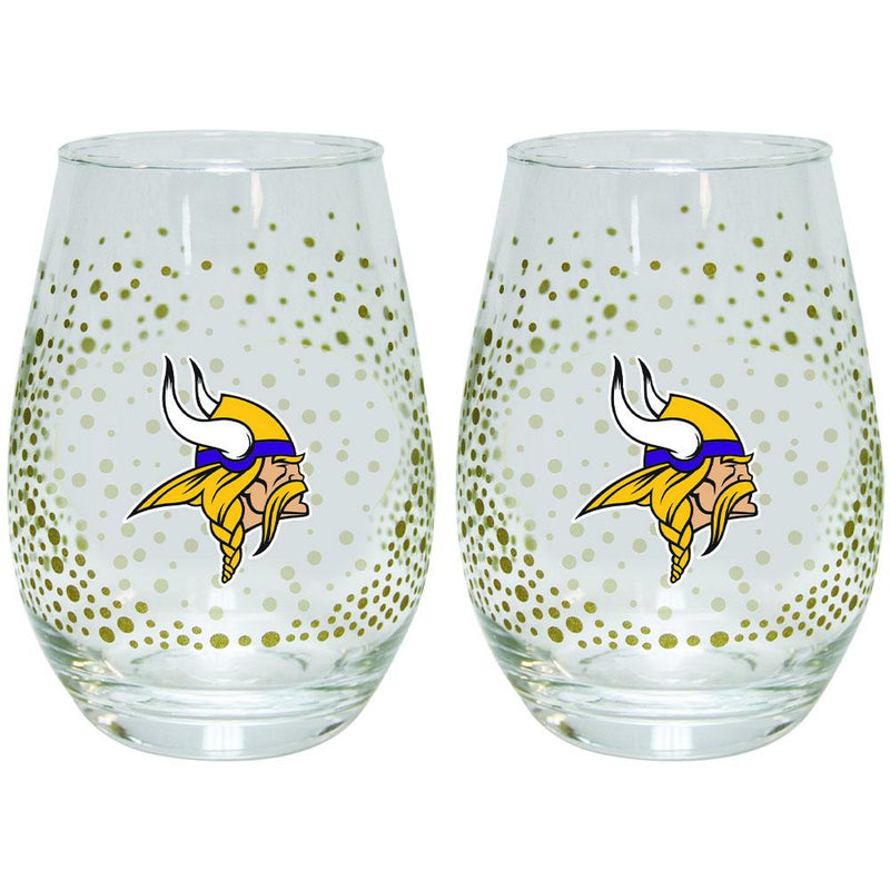 2 Pack Glitter Stemless Wine Tumbler | VIKINGS
Minnesota Vikings, NFL, OldProduct, VIK
The Memory Company