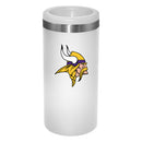 12oz White Slim Can Holder | Minnesota Vikings