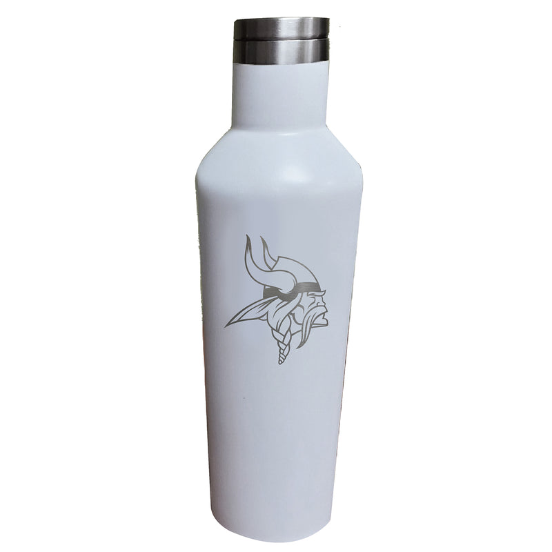 17oz White Etched Infinity Bottle | Minnesota Vikings
