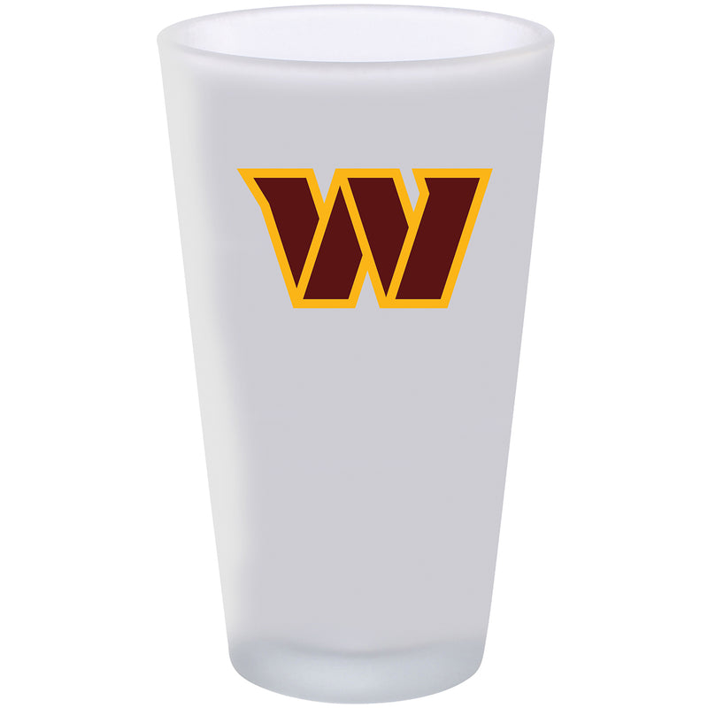 17oz Frosted Mixing Glass | Washington Commanders