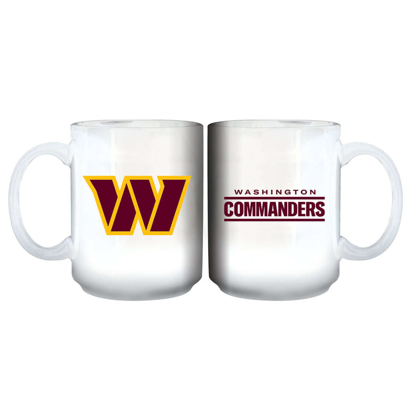 11oz White Sublimated Mug | Washington Commanders