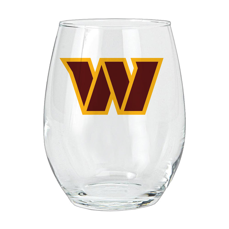 15oz Stemless Wine Glass | Washington Commanders