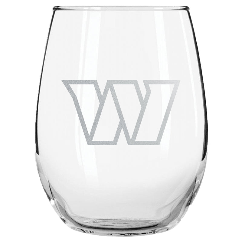 15oz Etched Stemless Tumbler | Washington Commanders