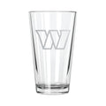 17oz Etched Pint Glass | Washington Commanders