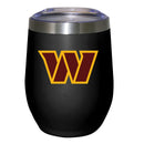 12oz Black Stainless Steel Stemless Tumbler | Washington Commanders