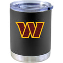 12oz Black Stainless Steel Lowball | Washington Commanders