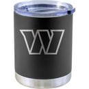 12oz Black Etched Stainless Steel Lowball | Washington Commanders