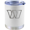 12oz White Etched Stainless Steel Lowball | Washington Commanders