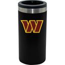 Black Stainless Steel Slim Can Holder | Washington Commanders