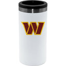 White Stainless Steel Slim Can Holder | Washington Commanders