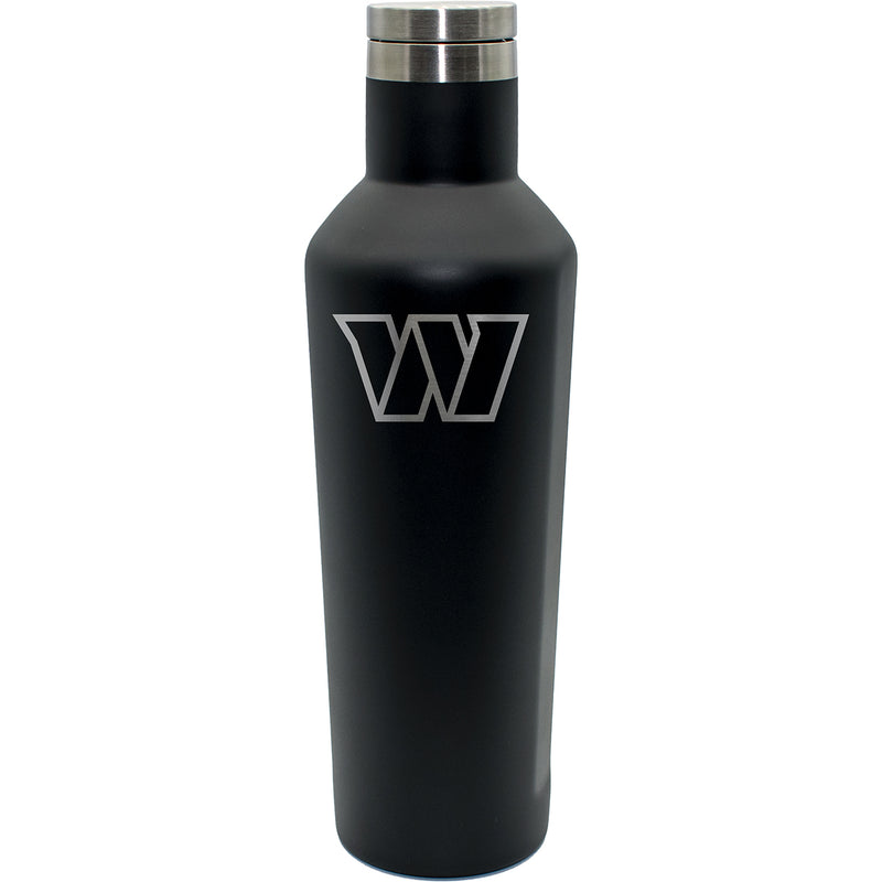 17oz Black Etched Infinity Bottle | Washington Commanders