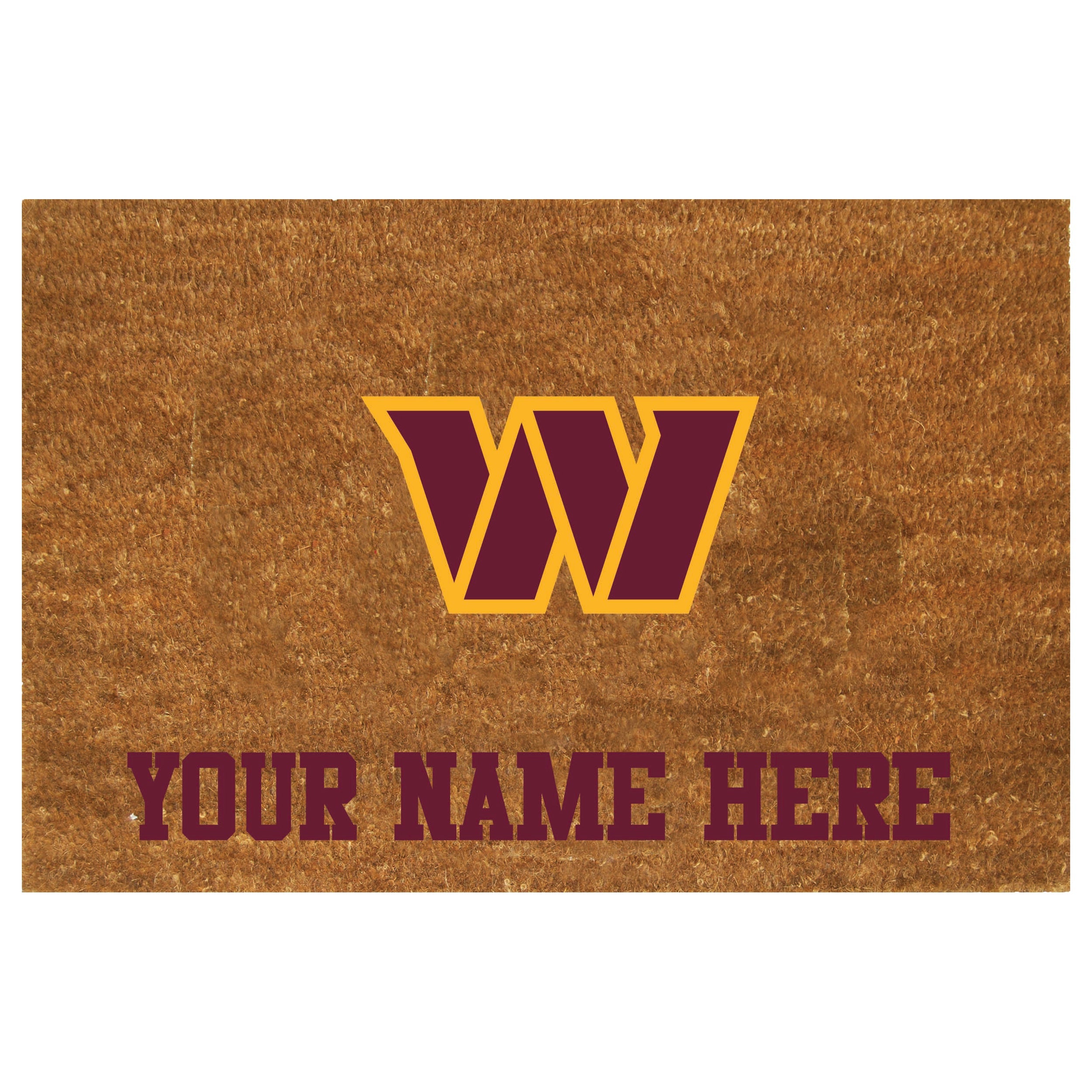 Personalized Doormat | Washington Commanders