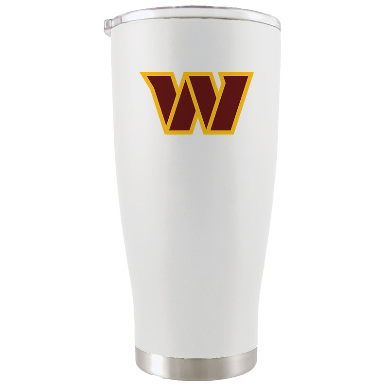 20oz White Stainless Steel Tumbler | Washington Commanders