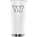20oz Etched White Stainless Steel Tumbler | Washington Commanders