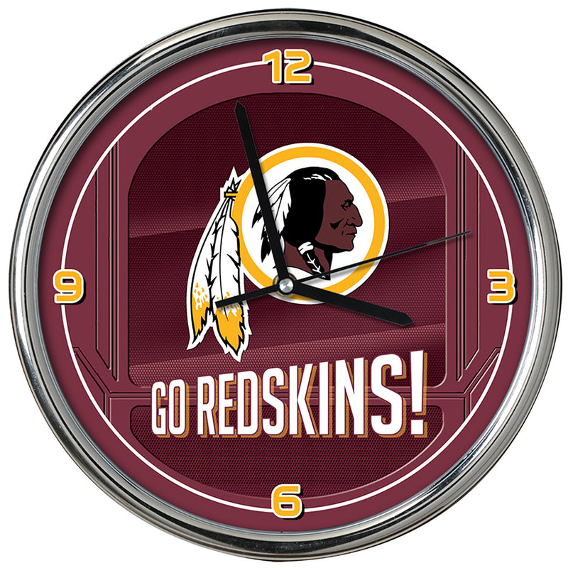 Go Team! Chrome Clock | Washington Redskins
OldProduct
The Memory Company