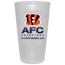 17 oz. Frosted Mixing Glass | 2021 AFC Cincinnati Bengals